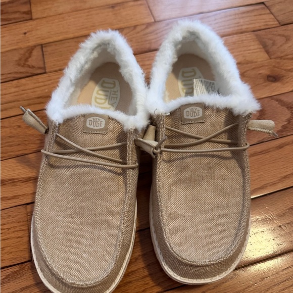 Hey Dude Wendy Funk Wool Cream Shoes - Picture 3 of 3